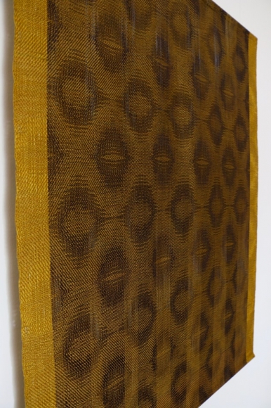 Debbie Barrett-Jones: Golden Ovals with Navy to Khaki