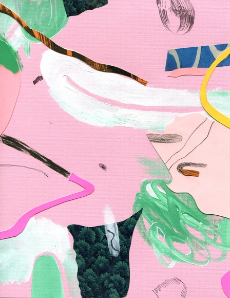 Madeline Gallucci: Soft Neon (Paper Construction)