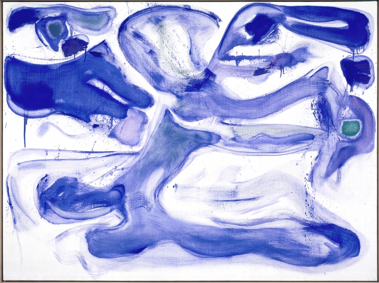 Sam Francis Blue d'Arcueil (SFP60-3) Acrylic on linen