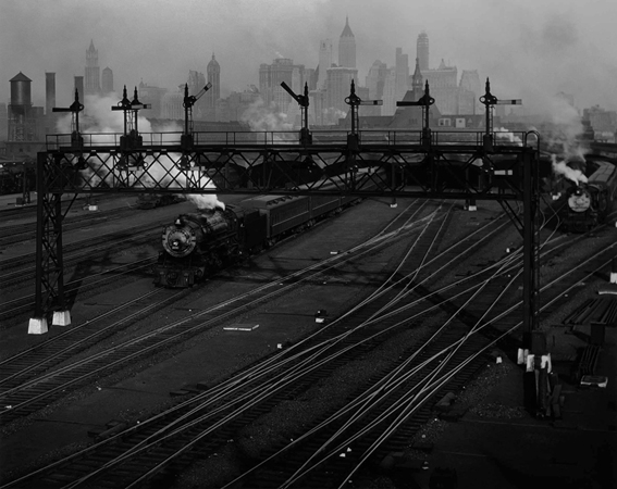 Hoboken Railroad Yards, New Jersey, 1935