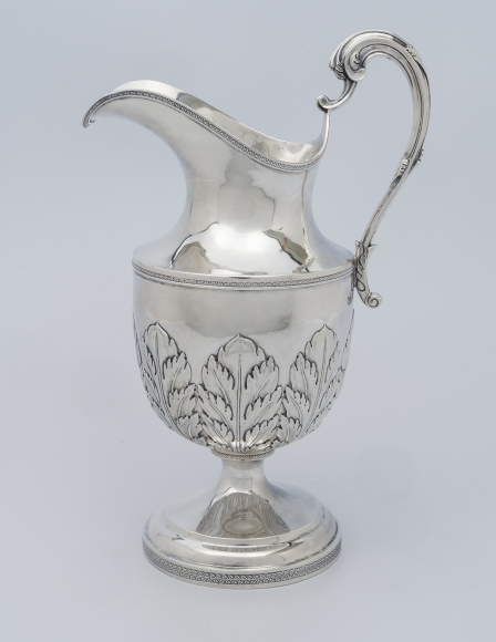 Ewer, 1809&ndash;12, Chaudron&rsquo;s &amp;amp; Rasch (Simon Chaudron [1758&ndash;1846] and Anthony Rasch [about 1778&ndash;about 1859]), Philadelphia (active together, 1809&ndash;12)