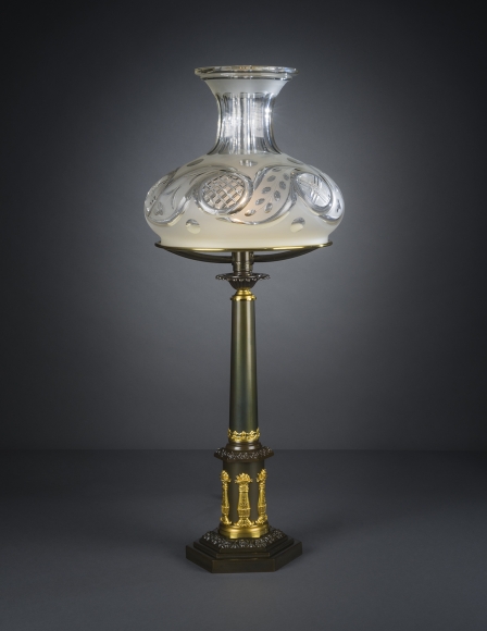 Sinumbra Lamp, after 1826, English, probably Birmingham