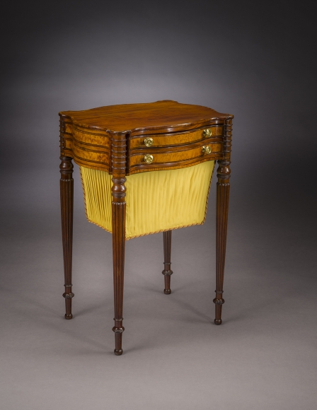 Work Table in the Sheraton Taste, about 1810, Attributed to Thomas Seymour (1772&ndash;1848), Boston (active alone, 1804&ndash;16)