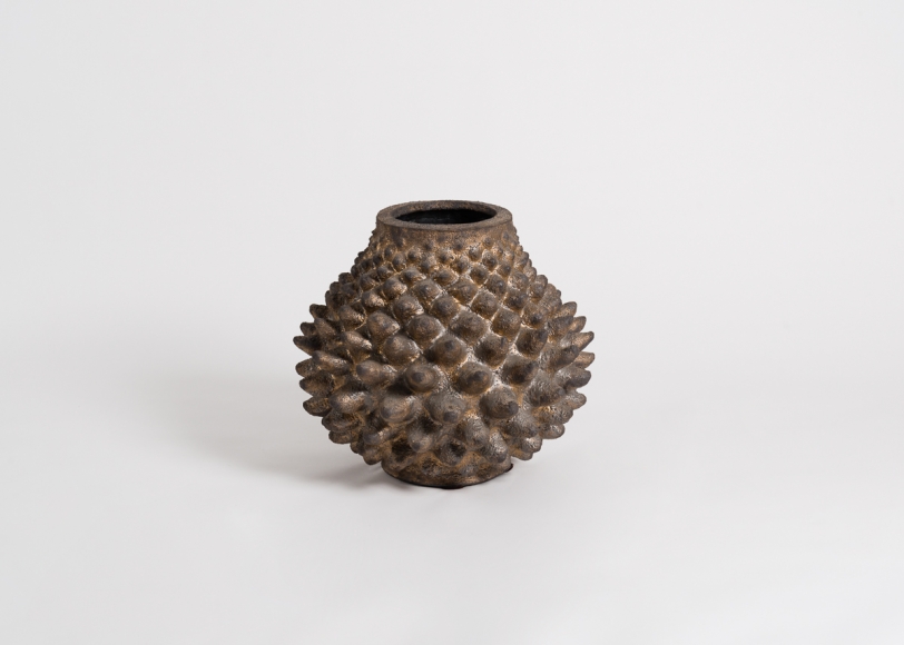 Images Pair Of Large Contemporary Vases With Petal Motifs
