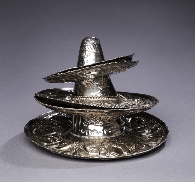 Silver Sombrero Dishes