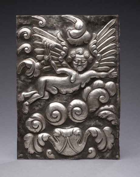 Pair of Silver Plaques