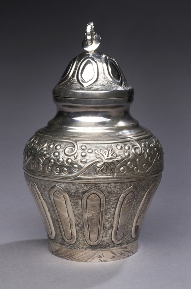 “Villa” Covered Jar