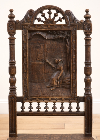 European side chair