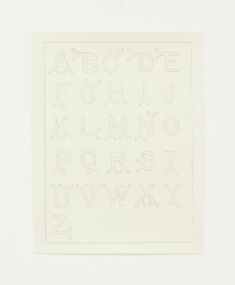 Forked Alphabet, 2016