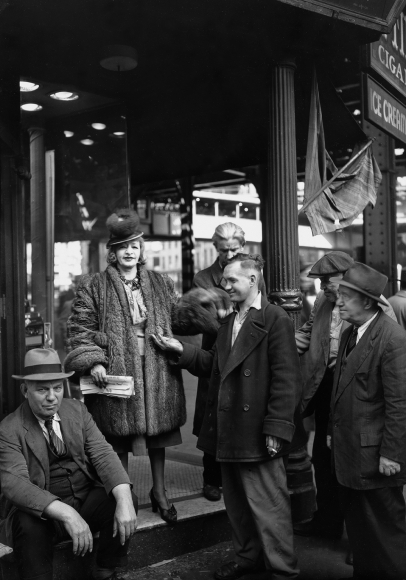 Mazie, Queen of the Bowery, New York, 1946