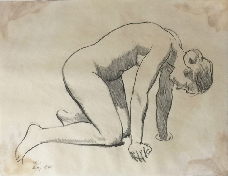 MAYNARD DIXON NUDE