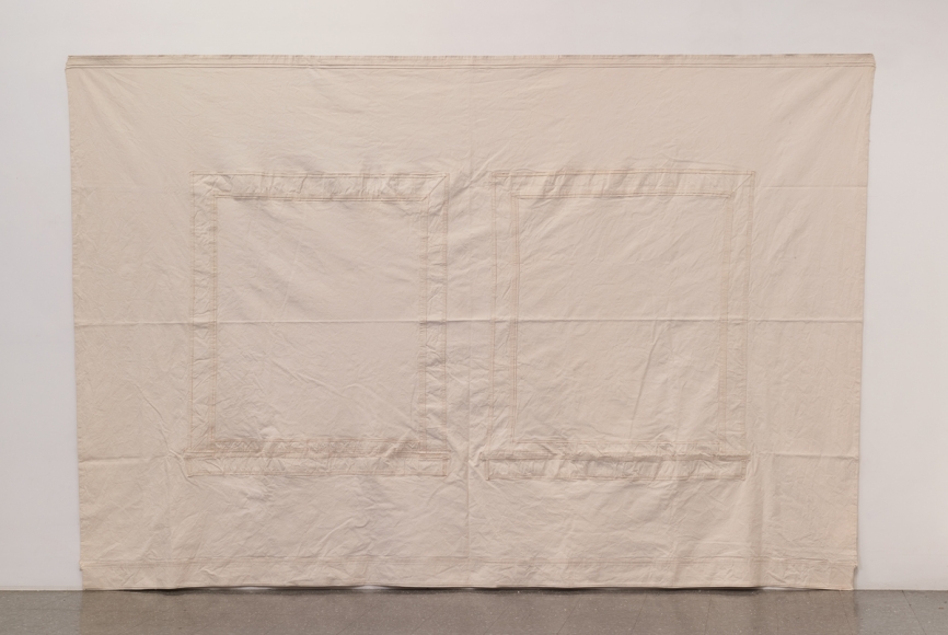 Robert Overby Two Window Wall Map, 20 August 1972