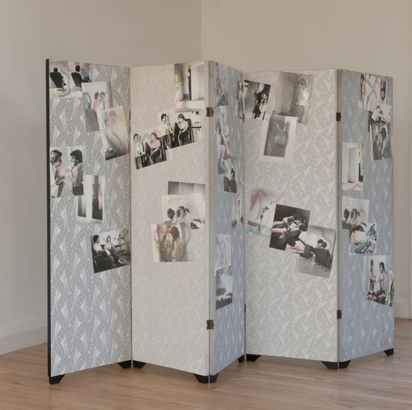 Marc Camille Chaimowicz, Folding Screen (Five-Part), 1979