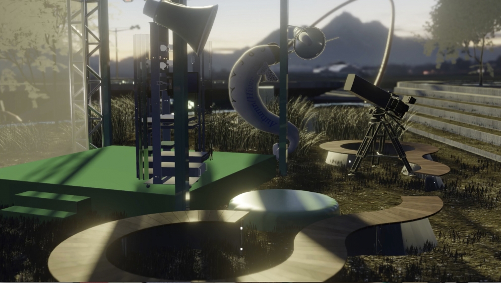 Alexander Carver, Pieter Schoolwerth, Avery Singer, Taylor Shields, Virtual Model for “Bubble Revision” (Still)
