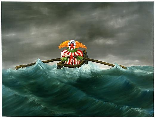Alone 1996 Oil on linen