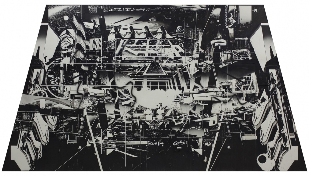 Entropy 2015 Black ink and charcoal on paper