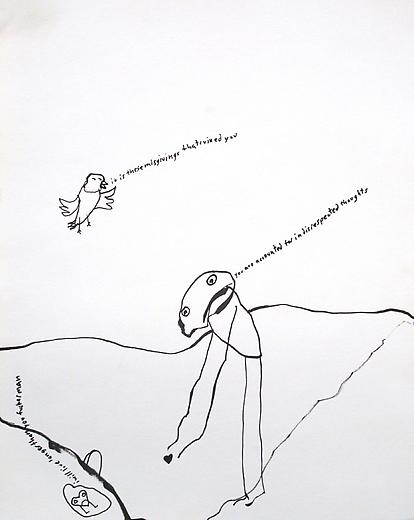 Untitled 2000 Ink on paper