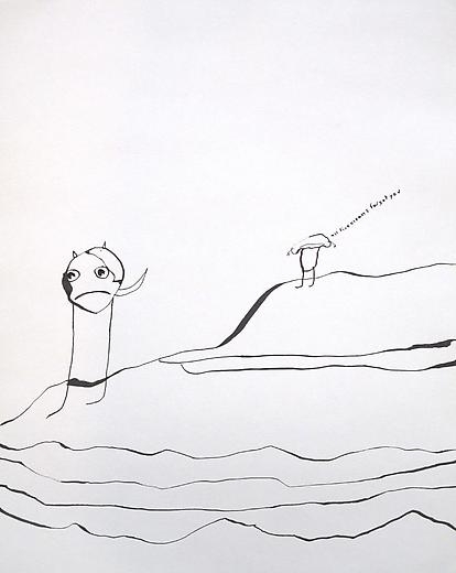 Untitled 2000 Ink on paper