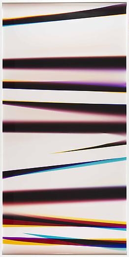 White Curl (CMY/Four Magnet: Los Angeles, California, February 28th 2013, Fuji Color Crystal Archive Super Type C, Em. No. 166-016, 05213)
