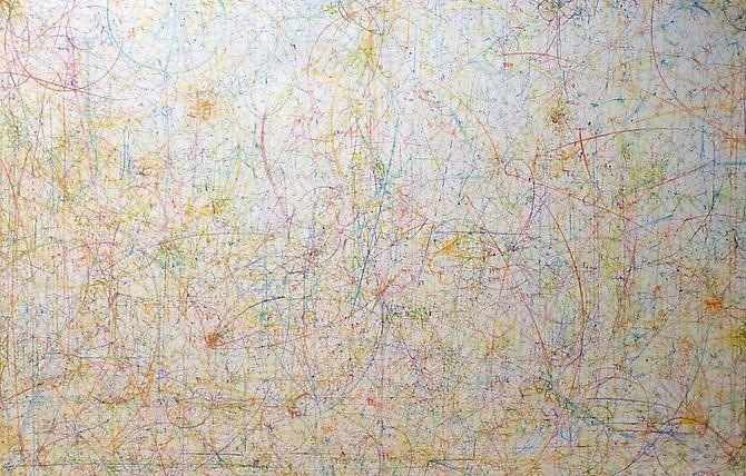 Kysa Johnson, blow up 184 - subatomic decay patterns (2013)
