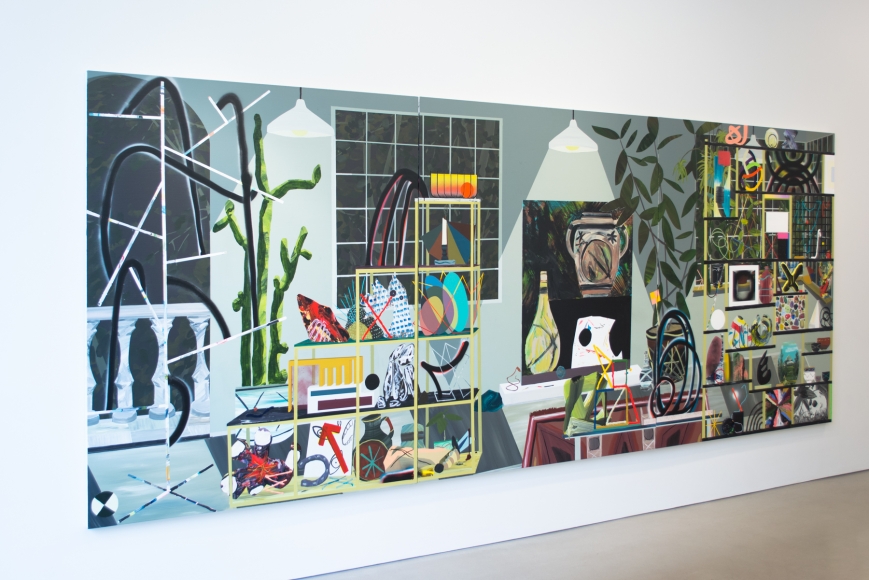 Paul Wackers, Early Settlers, (installation view)