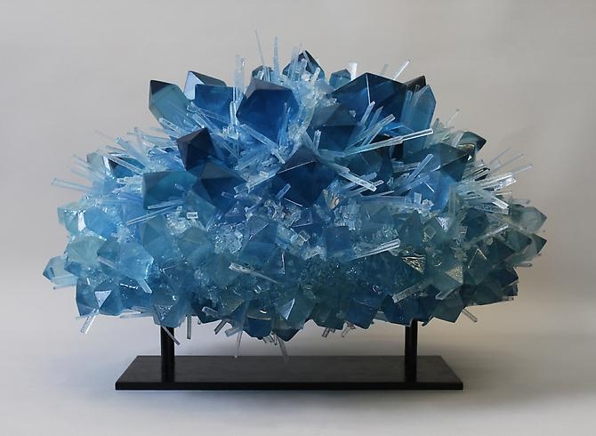 Carson Fox, Blue Crystal Explosion (2013)