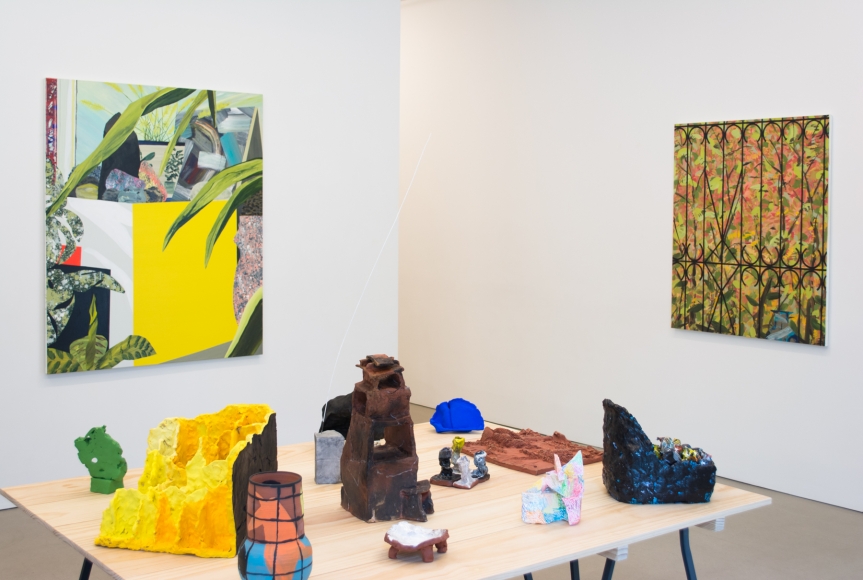 Paul Wackers, Early Settlers, (installation view)