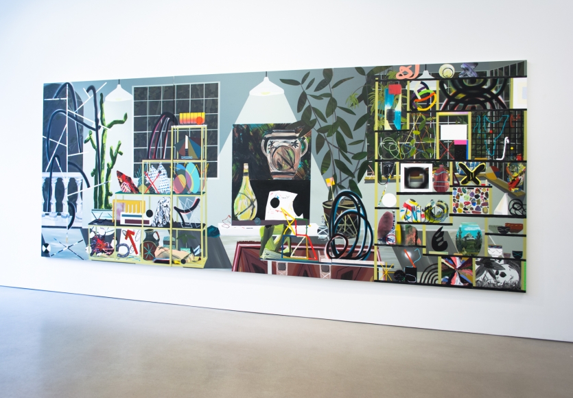 Paul Wackers, Early Settlers, (installation view)