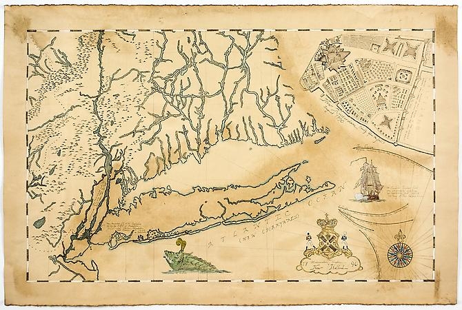 Frohawk Two Feathers, Map of the Ferdinandian Kingdom of New Holland (2014)