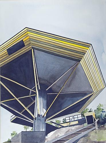 Amy Park: John Lautnerâs âChemosphereâ House, Los Angeles, CA 1965 (2012)