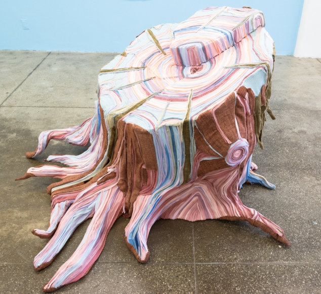 Tamara Kostianovsky, Red Wood, 2018