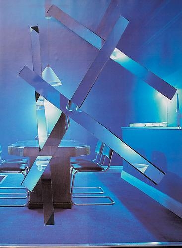 Nicole Cohen, Monochrome Blue (2013)