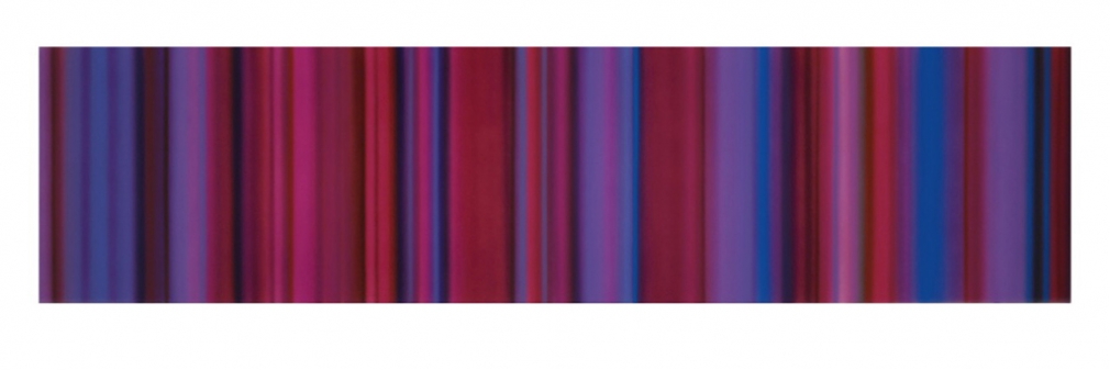 Tim Bavington, Purple (haze), 2017