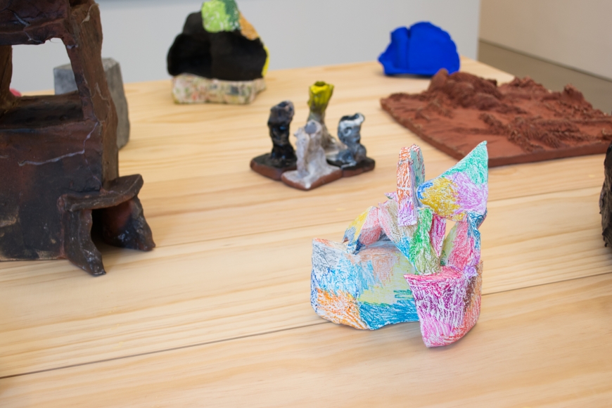 Paul Wackers, Early Settlers, (installation view)