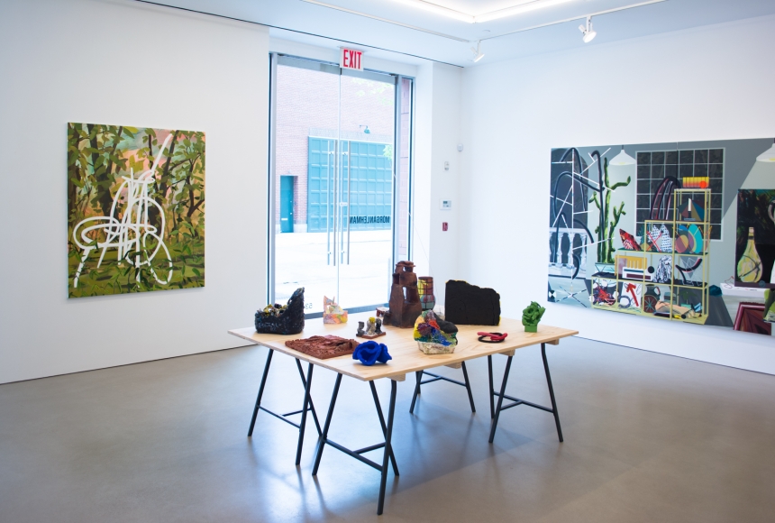 Paul Wackers, Early Settlers, (installation view)