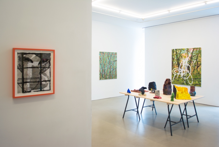 Paul Wackers, Early Settlers, (installation view)
