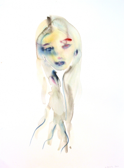 Kim McCarty , Untitled (Long Hair), 2015