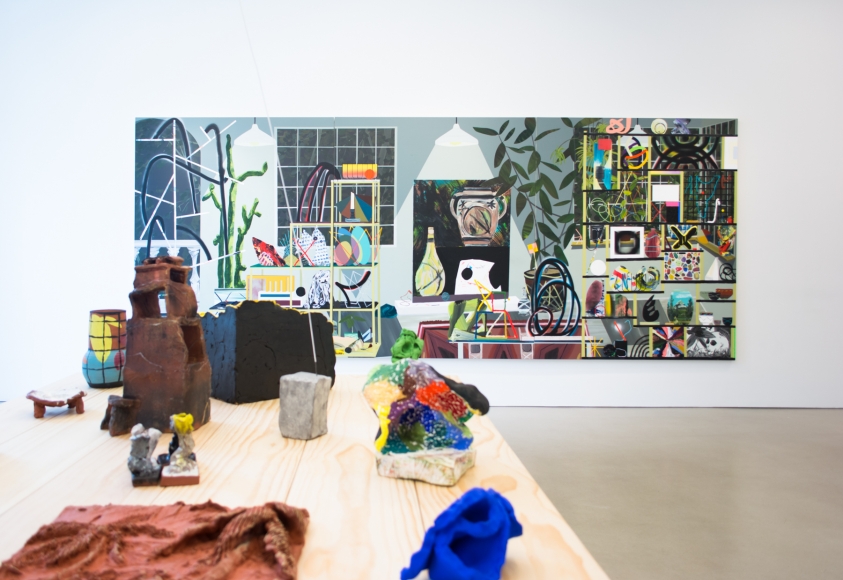 Paul Wackers, Early Settlers, (installation view)
