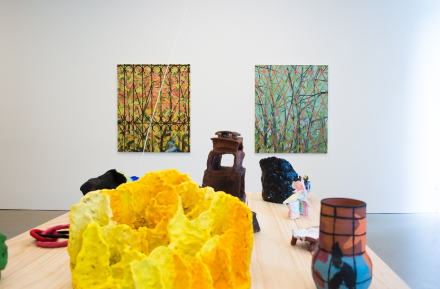 Paul Wackers, Early Settlers, (installation view)
