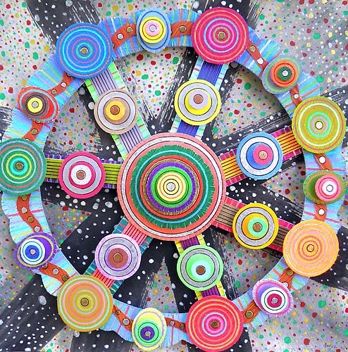 Lodestar (2012) Paper, Acrylic, Ink, Other Drawing Media