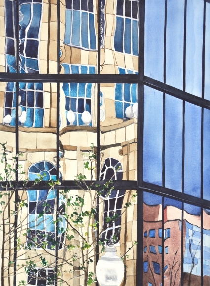 Amy Park, Pei's Hancock Tower #3, 2015