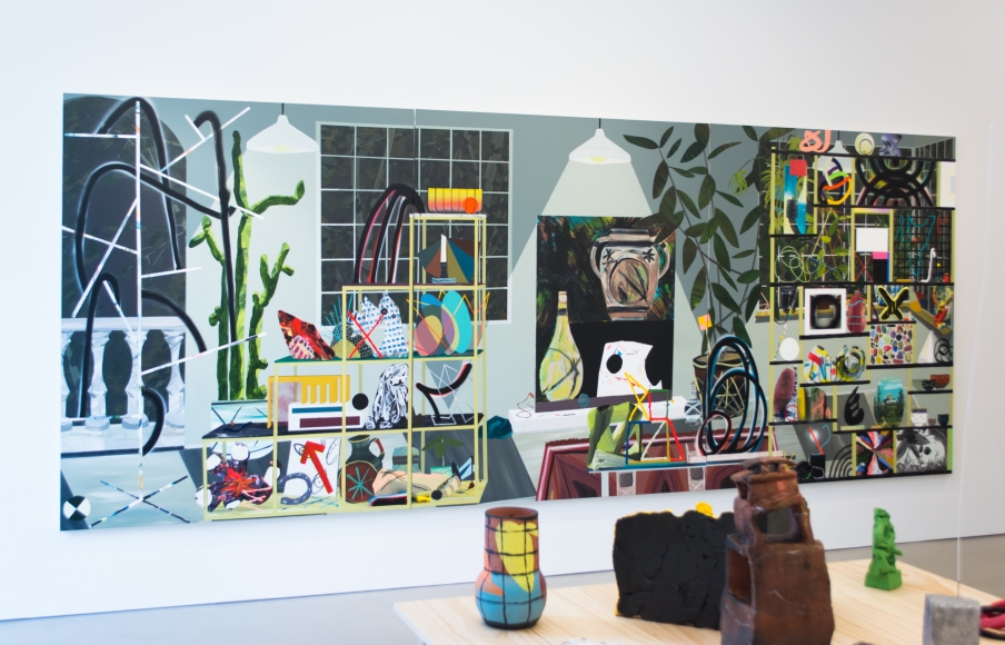 Paul Wackers, Early Settlers, (installation view)