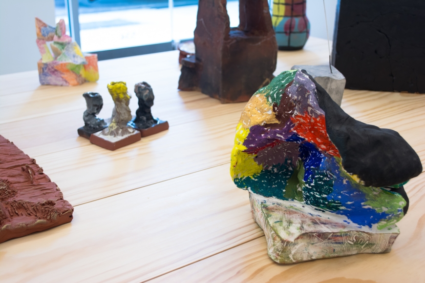 Paul Wackers, Early Settlers, (installation view)