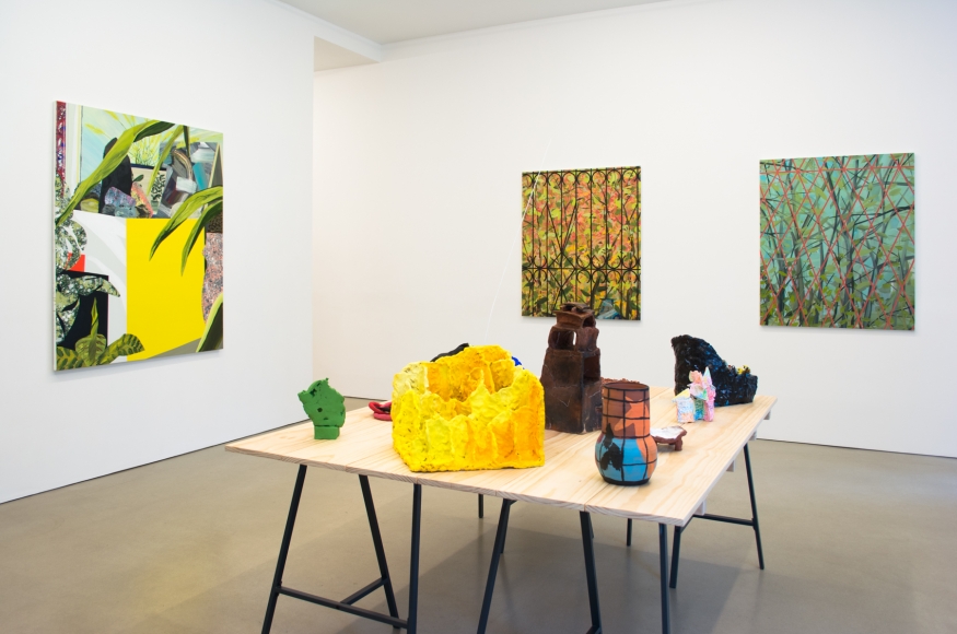 Paul Wackers, Early Settlers, (installation view)