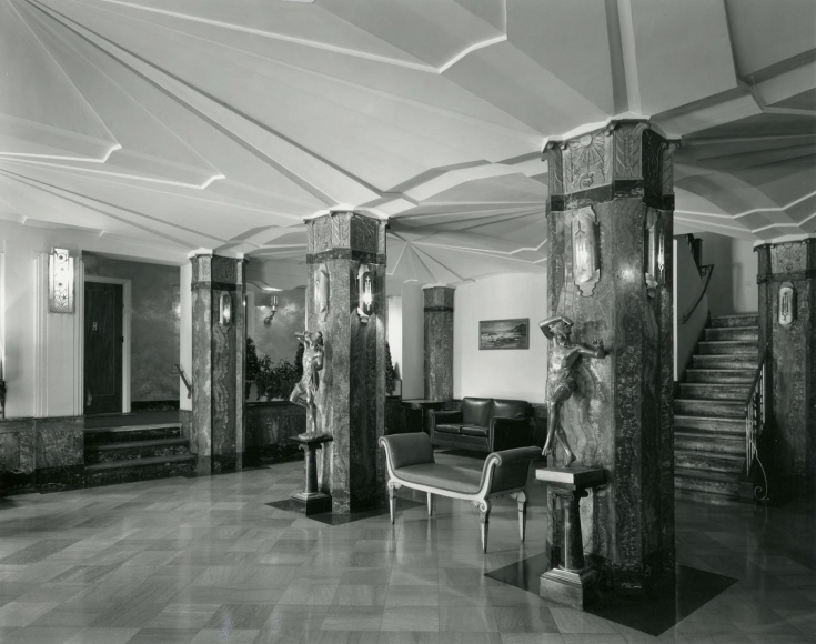 Apartment House Lobby, East Orange, NJ