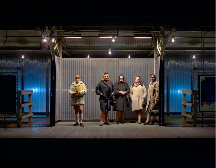 El Platform, Chicago, 1978, digital chromogenic print