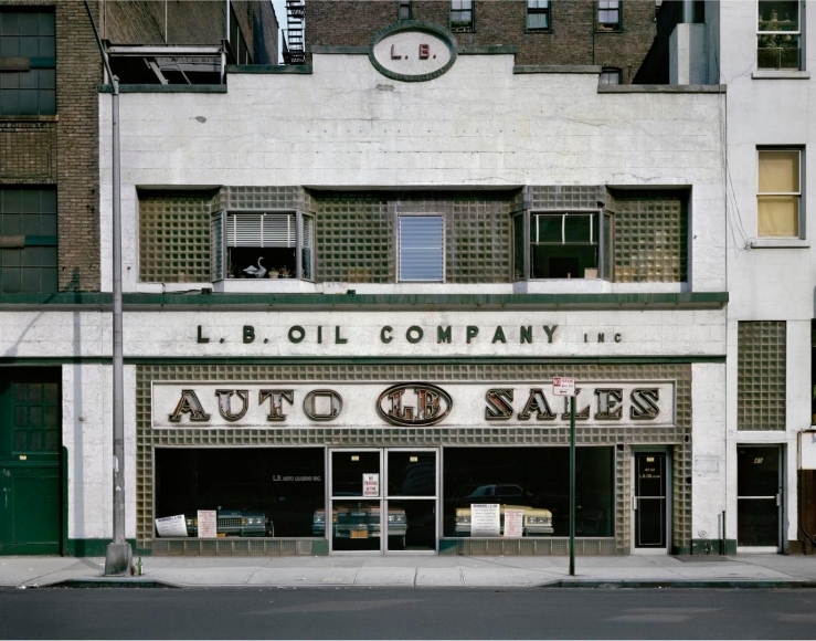 L.B. Oil, New York, 1984, digital chromogenic print