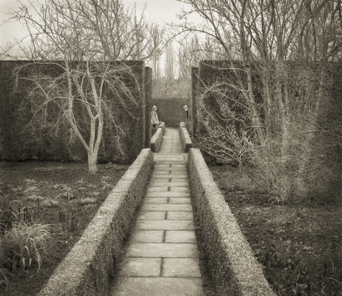 Girl and Boy, Sissinghurst, from the series In the Garden