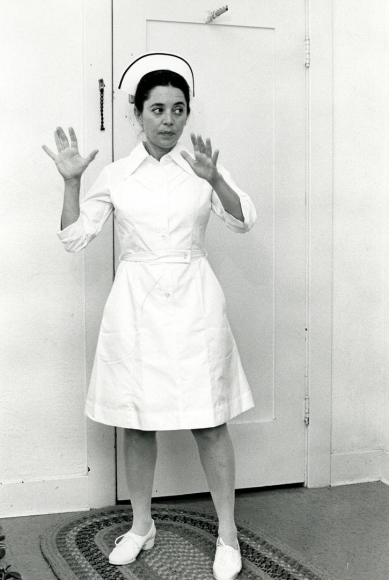 Eleanor Antin as the Nurse