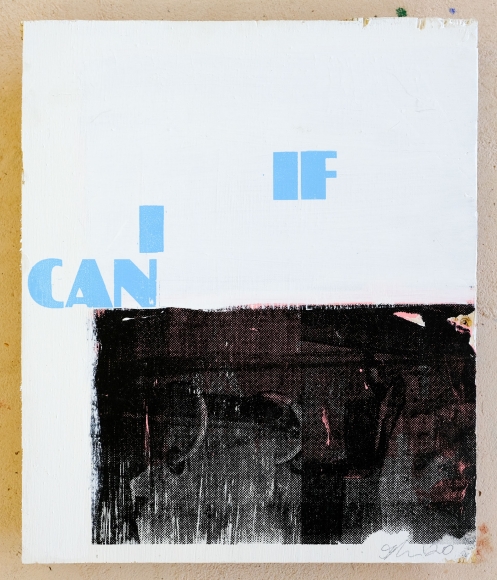 Jacob Boylan If I Can, 2020 Silk Screen on Ply Wood